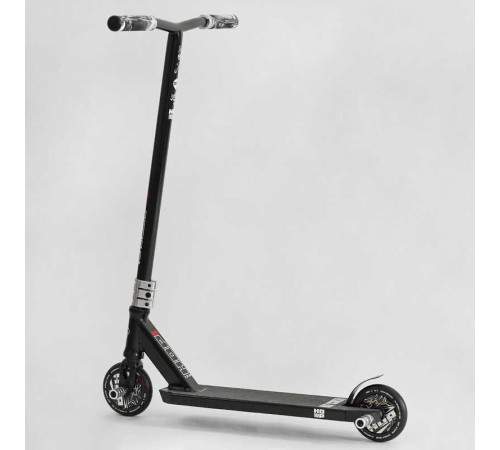 Самокат трюковий N- 16180 "Best Scooter" (2) "HOP", HIC-система, ПЕГИ, алюмінієвий диск та дека, колеса PU, d=120мм, ширина керма 58 см – в наличии! Купите сейчас у KAZKOVA
