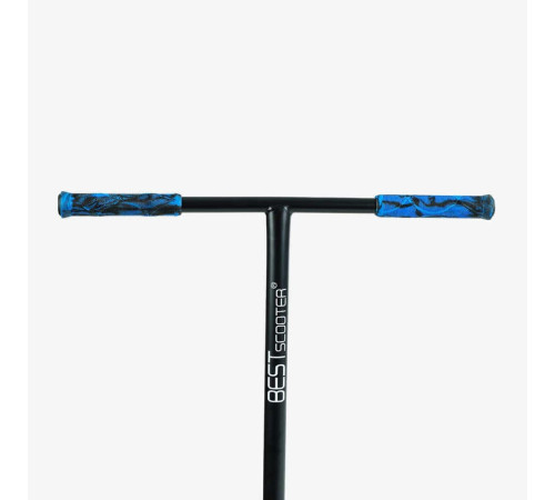 Самокат трюковий Best Scooter BS-99588 (4) HIC-система, ПЕГИ, алюмінієвий диск та дека з ПРИНТОМ, колеса PU, d = 110мм, ширина керма - 60 см, в коробці – в наличии! Купите сейчас у KAZKOVA