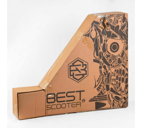 Самокат трюкових Best Scooter 18378 (1) HIC-система, Пегі, алюмінієвий диск і дека, колеса PU d-110мм, ширина керма - 52 см, висота - 83 см, в коробці – в наличии! Купите сейчас у KAZKOVA
