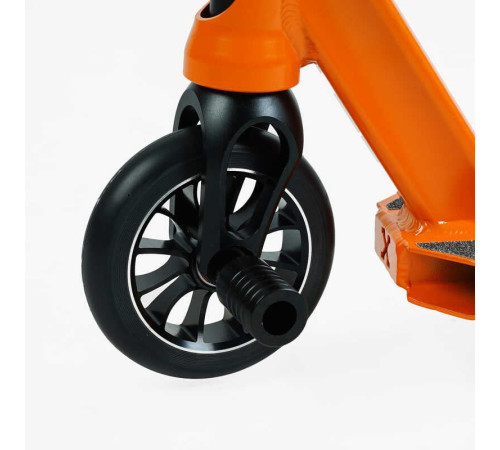 Самокат трюкових Best Scooter 18378 (1) HIC-система, Пегі, алюмінієвий диск і дека, колеса PU d-110мм, ширина керма - 52 см, висота - 83 см, в коробці – в наличии! Купите сейчас у KAZKOVA