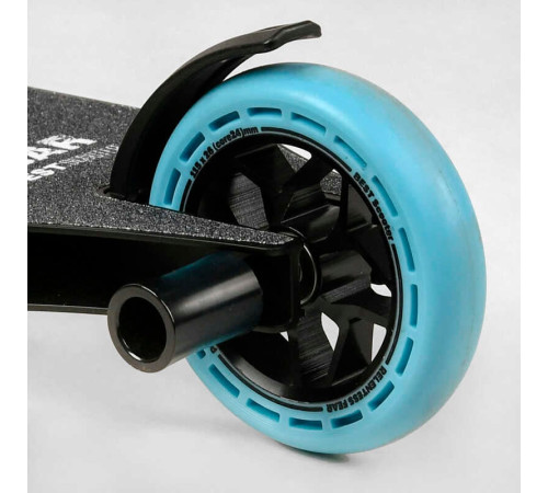 Самокат трюковий МТ-40488 Best Scooter (4) "FEAR", SCS-система, ПЕГИ, алюмінієвий диск та дека, колеса PU, d=115мм, ширина керма 58 см