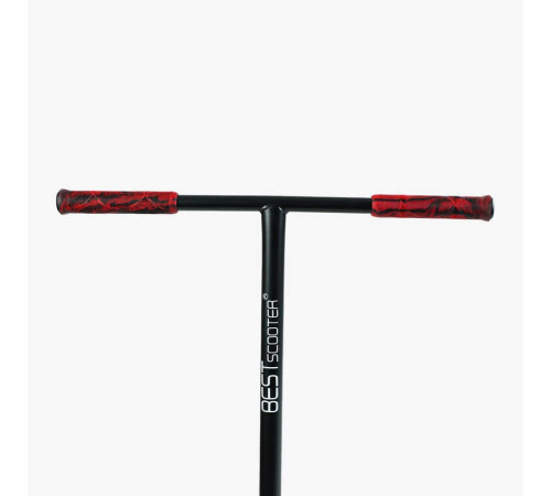 Самокат трюкових Best Scooter BS-99622 (4) HIC-система, ПЕГИ, алюмінієвий диск і дека з принтами, колеса PU, d = 110мм, ширина керма - 60 см, в коробці