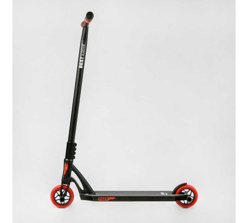 Самокат трюковий МТ-50599 Best Scooter (4) "FEAR", SCS-система, ПЕГИ, алюмінієвий диск та дека, колеса PU, d=115мм, ширина керма 58 см – в наличии! Купите сейчас у KAZKOVA