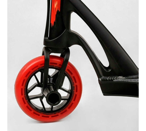 Самокат трюковий МТ-50599 Best Scooter (4) "FEAR", SCS-система, ПЕГИ, алюмінієвий диск та дека, колеса PU, d=115мм, ширина керма 58 см – в наличии! Купите сейчас у KAZKOVA