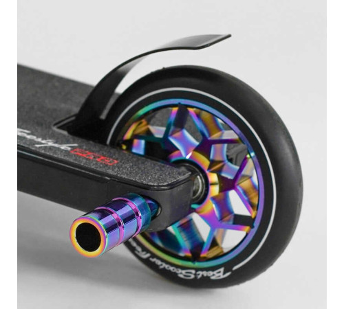 Самокат трюковий N- 43005 "Best Scooter" (2) "Freestyle", HIC-система, ПЕГИ, алюмінієвий диск та дека, колеса PU, d=120мм, ширина керма 58 см – в наличии! Купите сейчас у KAZKOVA