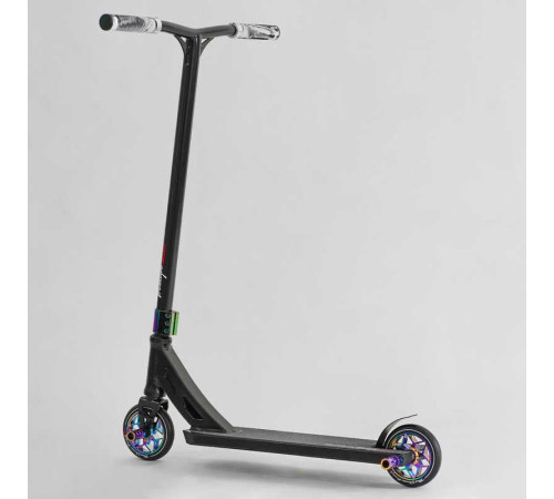 Самокат трюковий N- 43005 "Best Scooter" (2) "Freestyle", HIC-система, ПЕГИ, алюмінієвий диск та дека, колеса PU, d=120мм, ширина керма 58 см – в наличии! Купите сейчас у KAZKOVA