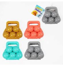 Сніжколіп TK 2559-71 (120/2) "WToys", 5 сніжків, у сітці, ВИДАЄТЬСЯ ТІЛЬКИ МІКС ВИДІВ