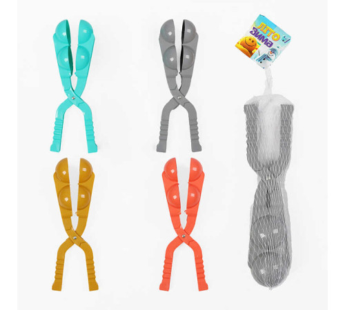 Сніжколіп TK 6744-52 (96) "WToys", 2 кульки, діаметр: 7 см, у сітці, ВИДАЄТЬСЯ ТІЛЬКИ МІКС ВИДІВ