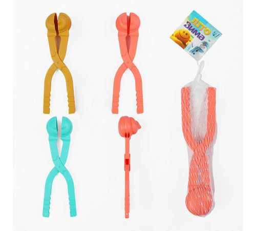 Сніжколіп TK 6776-95 (120) "WToys", у сітці, ВИДАЄТЬСЯ ТІЛЬКИ МІКС ВИДІВ