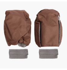 гр Рукавиці 207717/0923 (1) колір коричневий, на флісі, в пакеті
