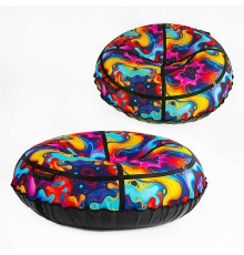 гр Надувні Санки -Тюбінг "Абстракція" Т33872 (1) розмір 1.2м, колір та малюнок можуть відрізнятися від фото 4 ВИДИ, ВИДАЄТЬСЯ МІКС