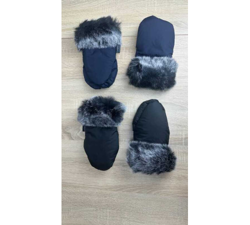 гр Рукавички зі штучним хутром 209889 (1) 2 кольори, на магніті, в пакеті, ВИДАЄТЬСЯ ТІЛЬКИ МІКС ВИДІВ