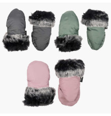 гр Рукавички зі штучним хутром 209889 (1) 3 кольори, на магніті, в пакеті, ВИДАЄТЬСЯ ТІЛЬКИ МІКС ВИДІВ