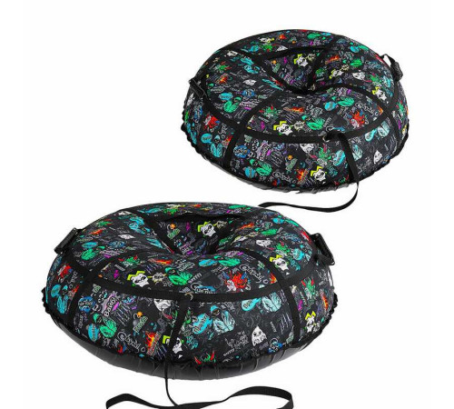 гр Надувні Санки -Тюбінг "Абстракція" Т33872 (1) розмір 1.2м, колір та малюнок можуть відрізнятися від фото 4 ВИДИ, ВИДАЄТЬСЯ МІКС