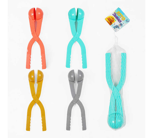 Сніжколіп TK 1669-30 (96) "WToys", діаметр: 7 см, у сітці, ВИДАЄТЬСЯ ТІЛЬКИ МІКС ВИДІВ