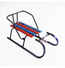 гр Сани БЕЗ РУЧКИ "Сніговий баранчик" 59019 колір - синій (1)