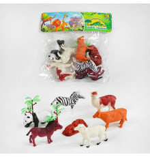 Набір тварин TK - 1674 (144) "TK Group", 6 фігурок, у пакеті