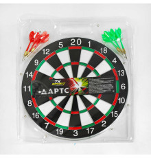 Дартс С 33995 (24) "TK Sport", з металевою сіткою, розмір 15", в слюді