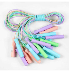 Скакалка C 64560 (40) довжина 2.7м, товщина 0.4мм, руків'я з підшипником, ЦІНА ЗА 10 ШТУК В СВЯЗЦІ