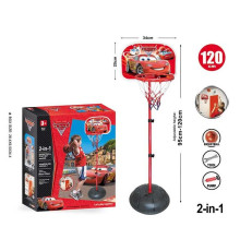 Баскетбол 666-8 C (24) герой, м’яч, насос, кільце, регульована висота до 120 см, в коробці