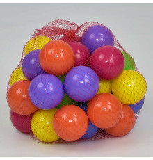 гр Кульки "60 мм" в сітці 30 шт / 09121 (12) d = 6 см "M Toys"