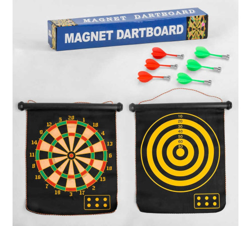Дартс магнітний С 33998 (24) розмір 15", в коробці