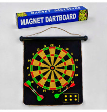 Дартс магнітний С 33999 (24) розмір 17", 4 дротики, в коробці