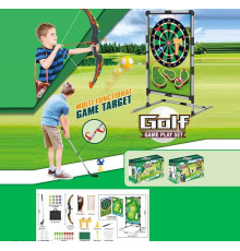 Спортивні ігри 7888-35 A (6) підсвічування, гольф, дартс, лук, стріли, дротики, сумка, ключка, в коробці