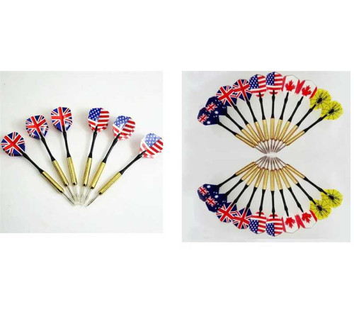 Дротики для дартсу С 60338 (500) 3 штуки, на листі