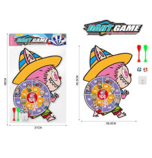 Дартс 957 B-28 (288) герой, 2 кульки, 2 дротики, мішень, гачок, в пакеті