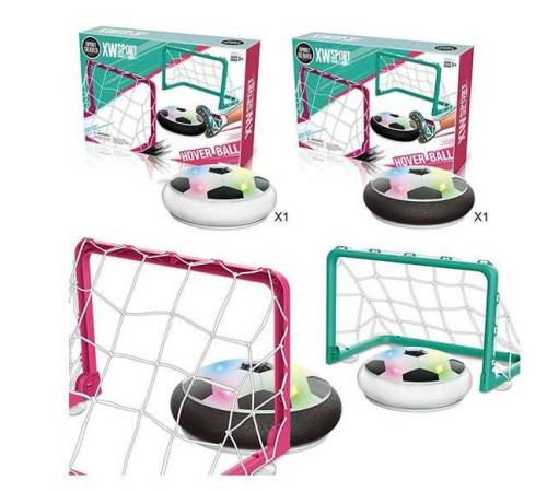 Аеро-футбол 9705-2 (48/2) підсвічування, музика, пара воріт, 2 види, в коробці