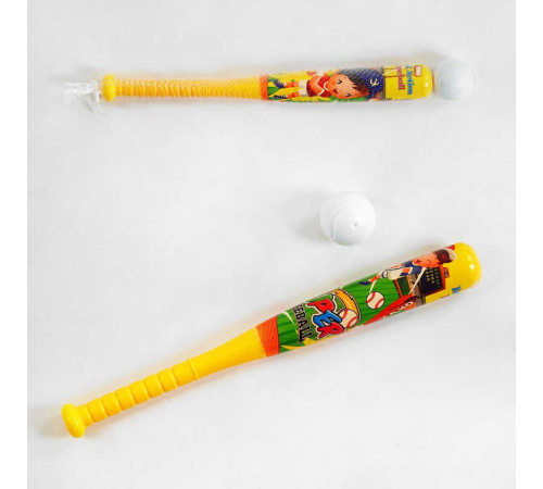 Бейсбол 4002 (480) бита, м’яч, довжина 42 см, у сітці