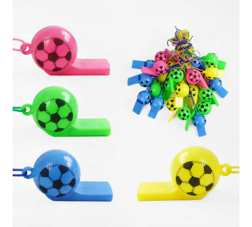 Свисток C 69874 (50) ЦІНА ЗА 100 ШТУК В УПАКОВЦІ, 6 см, у пакеті