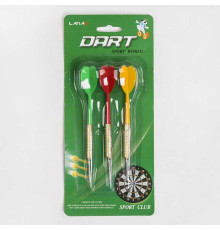 Дротики для дартсу C 47849 (240) 3 штуки, на листі