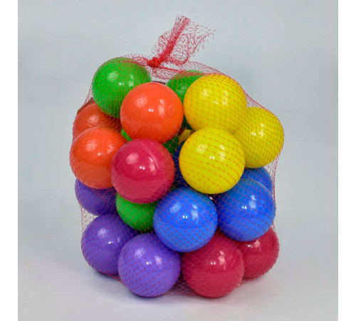 гр Кульки "80 мм м'які" 30 шт. 09122 (10) "M-Toys", в сітці гр Кульки "80 мм м'які" 30 шт. 09122 (10) "M-Toys", в сітці