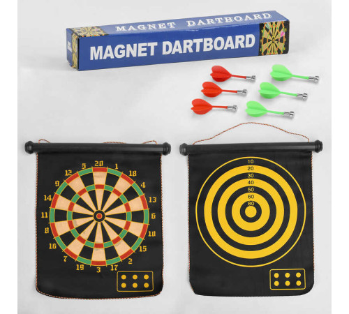 Дартс магнітний С 33997 (24) розмір12", в коробці