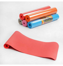 Килимок для йоги C 56187 (24) "TK Sport", 5 кольорів, розмір 61х173 см, товщина 0.4 см, ВИДАЄТЬСЯ ТІЛЬКИ МІКС ВИДІВ