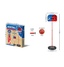 Баскетбол 6056 (24/2) м’яч, насос, кільце, сітка, в коробці