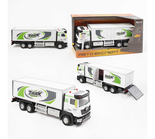 Спецтехніка TK-65085 (36) "Авто Експерт", металопластик, 1:40, звук, світло, інерція, рухомі елементи, в коробці