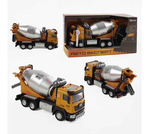 Спецтехніка TK-72369 (36) "Авто Експерт", металопластик, 1:40, звук, світло, інерція, рухомі елементи, в коробці