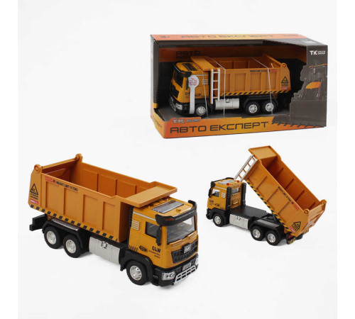 Спецтехніка TK-40693 (36) "Авто Експерт", металопластик, 1:40, звук, світло, інерція, рухомі елементи, в коробці