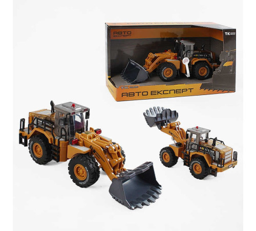 Спецтехніка TK-61715 (36) "Авто Експерт", металопластик, 1:40, звук, світло, інерція, рухомі елементи, в коробці