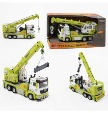 Спецтехніка TK-51800 (36) "Авто Експерт", металопластик, 1:40, звук, світло, інерція, рухомі елементи, в коробці