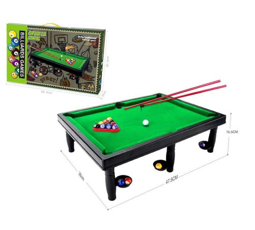 Більярд 4046 (24) 2 киї, шари, ніжки розбираються, в коробці