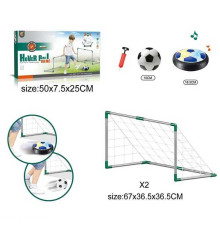 Футбол ZG 270-277 (24) аерофутбол, аером'яч, м'який м'яч, ворота, на батарейках, музика підсвітка, в коробці