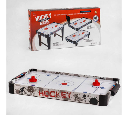 Аерохокей 2513 (8) на батарейках, настільний, розмір 74х37х7,5 см, в коробці