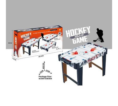 Аерохокей 2515 (6) на батарейках, дерев'яний, розмір 74х37х60.5 см, в коробці