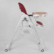 Стільчик для годування Toti W-22019 (1) м'який PU, м'який вкладиш, 4 колеса, знімний столик, в коробці