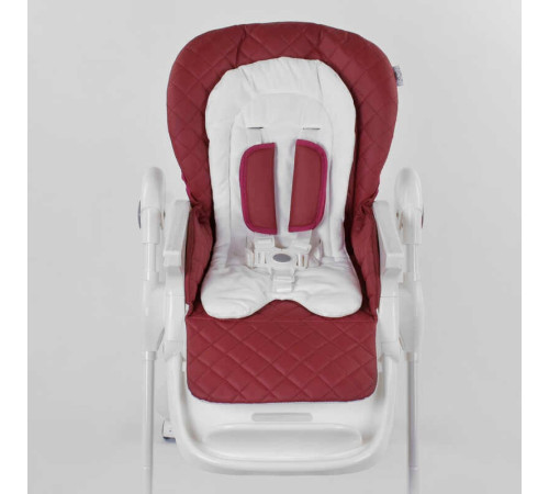 Стільчик для годування Toti W-22019 (1) м'який PU, м'який вкладиш, 4 колеса, знімний столик, в коробці