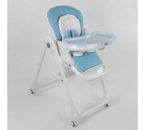 Стільчик для годування Toti W-48406 (1) м'який PU, м'який вкладиш, 4 колеса, знімний столик, в коробці – в наличии! Купите сейчас у KAZKOVA